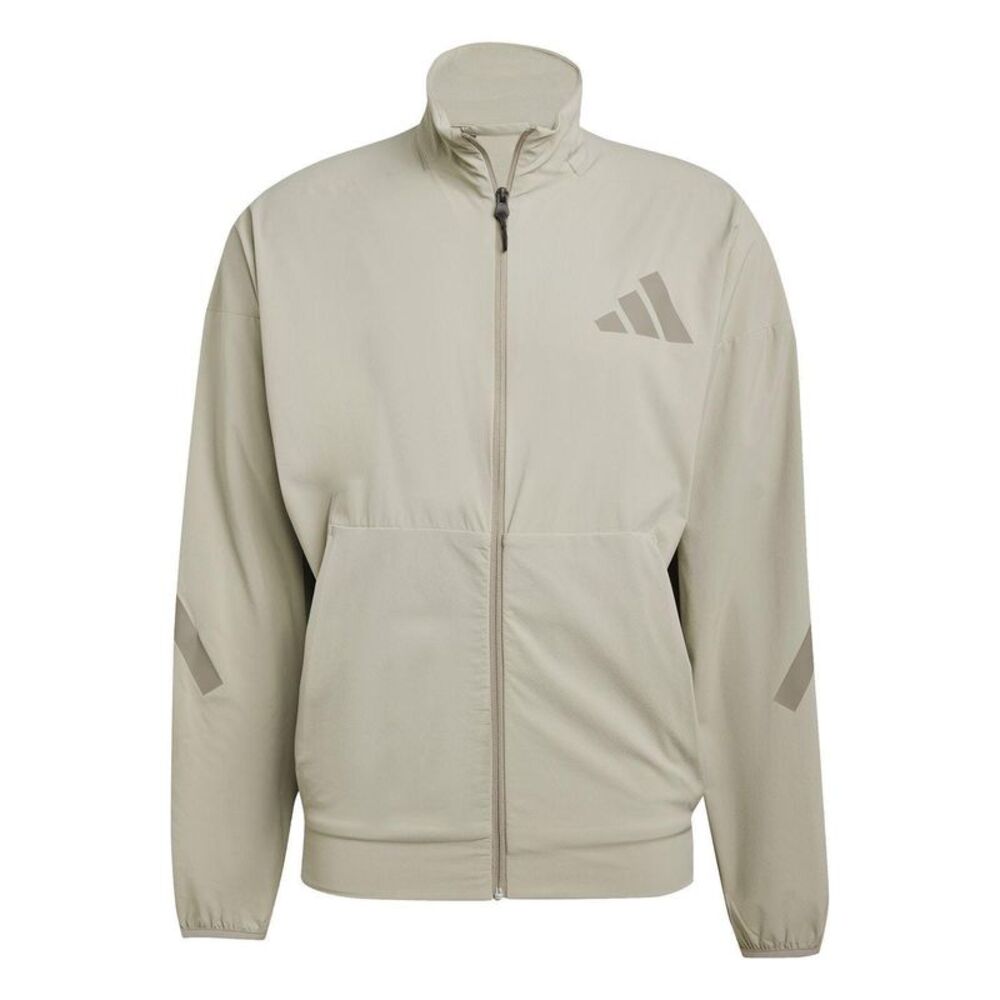 Adidas Mens Z.N.E. Logo Loose Track Jacket / Putty